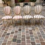 tapissier exemple rénovation de chaise 95