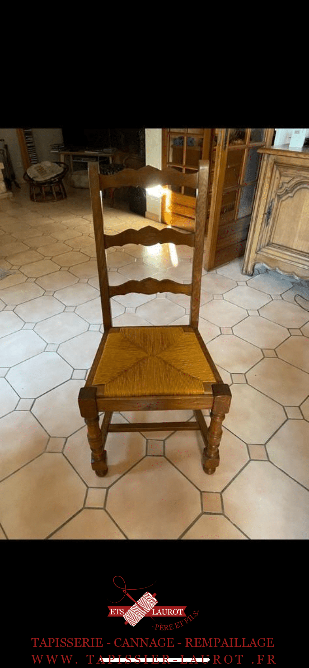 Prix cannage et rempaillage de chaise dans les Yvelines 31 IMG 2860