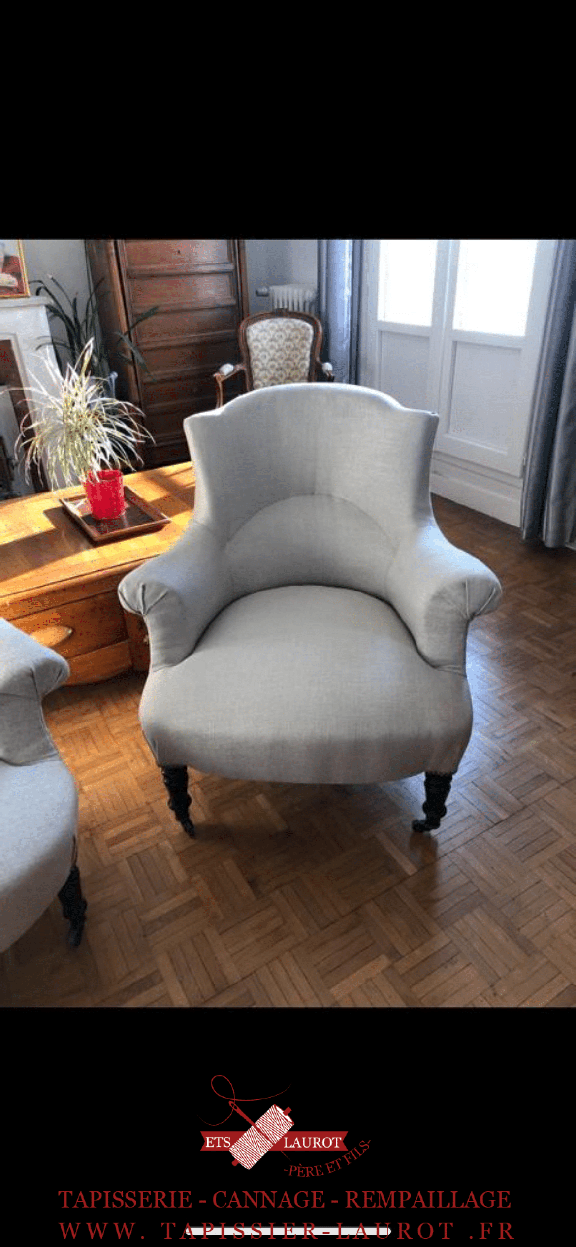 Restauration de fauteuil à Bouafle (78410)