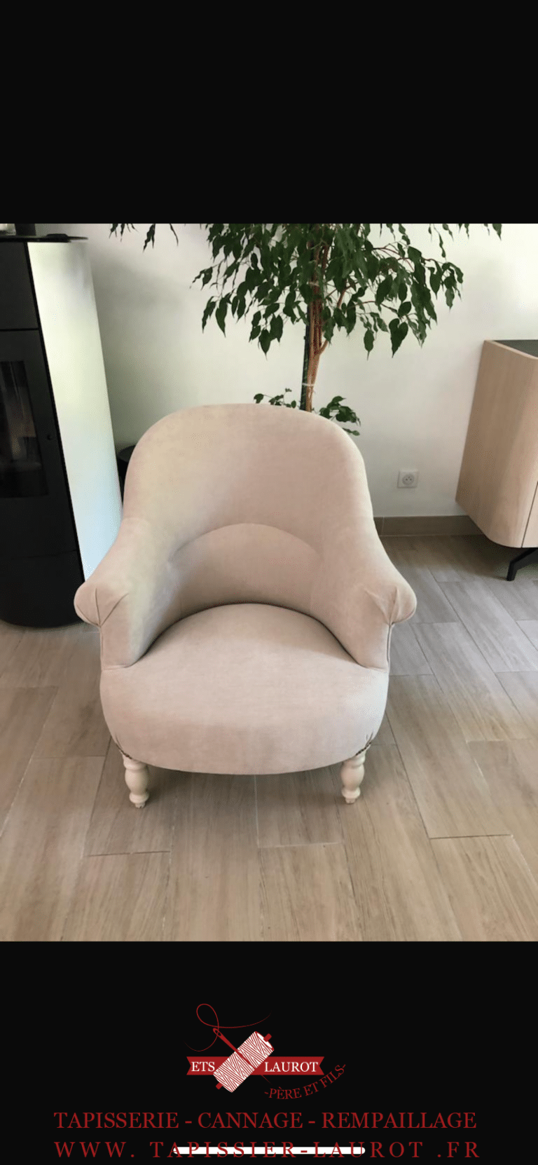 Restauration de fauteuil crapaud à Nanterre 92