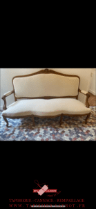 Restauration de canapé