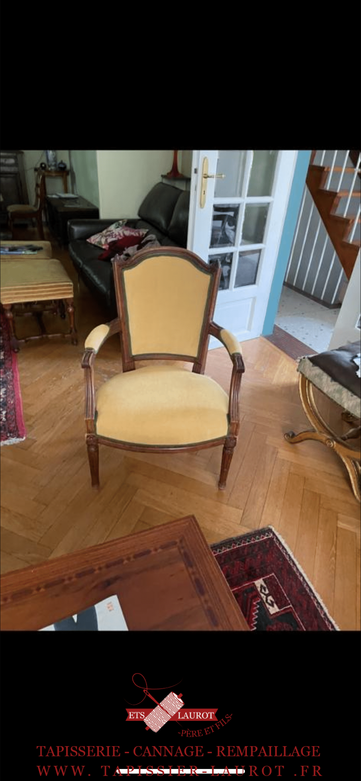 tapissier-hauts-de-seine 30 Restauration fauteuil à Montrouge 92