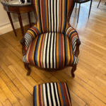 Ébénisterie 1 Restauration de fauteuil custon tissus à Luzarche 60