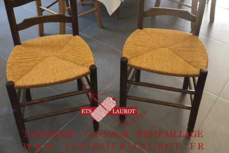 Rempaillage de chaise à Paris