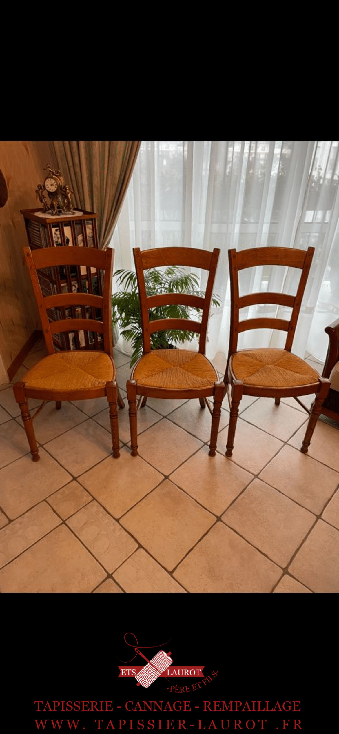 Prix cannage et rempaillage de chaise dans les Yvelines 28 IMG 2752