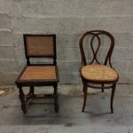 Cannage de chaises bistrot
