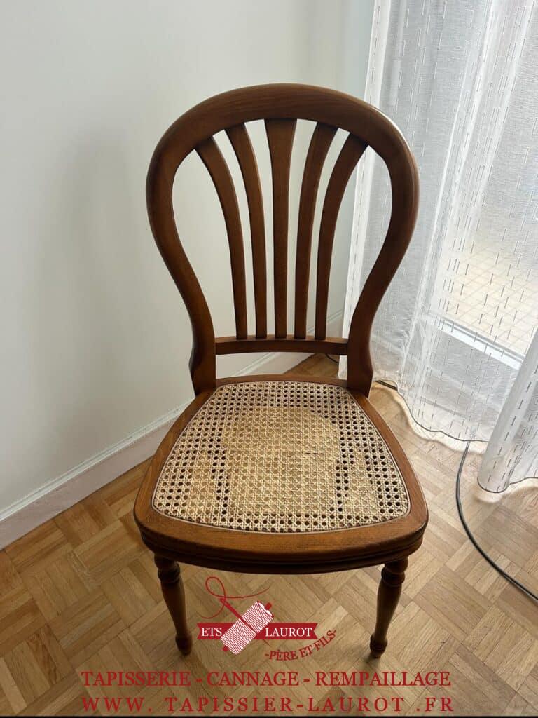 cannage chaises 14 Réfection assise chaise en cannage et recollage de l’ensemble de la structure bois chambourcy 78240 Yvelines