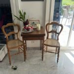 Réfection assise chaise cannage 6 fils tradionelle croissy sur Seine 78290 Yvelines 78