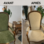 Fauteuil Louis-Philippe / Voltaire