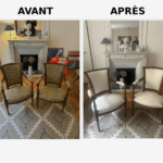 Fauteuils de style Louis XVI